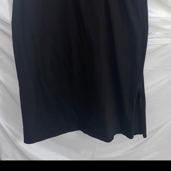 Re-Imagined by J.Crew Maxi Long Black 100% Cotton Dress - Picture 4 of 8